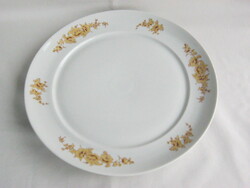 Alföldi porcelán  kínáló tál sárga virágokkal