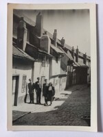 Régi fekete-fehér fotó Prága 1950/60-as évek  - 9x6cm