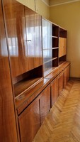Retro nappali szekrénysor tömör fából