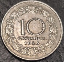 Ausztria 10 groschen, 1925.