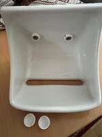 WC papírtartó porcelán