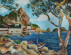 Bánfi József: Capri szigetén