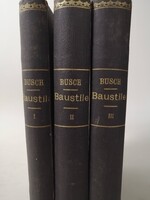 ÉPÍTÉSZETI STÍLUSOK - CARL BUSCH : DIE BAUSTILE - 1878
