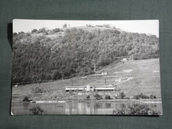 Képeslap,Orfű,Pécsi tó,vitorlás üdülő látkép,részlet, 1975-
