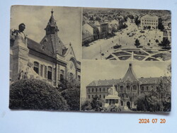 Régi képeslap: Nagykőrös, részletek (1958)