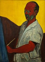 Gyula Gera (1915 - 1968): self-portrait - 01625
