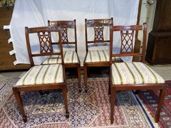 Étkező székek 4-db mahagóni