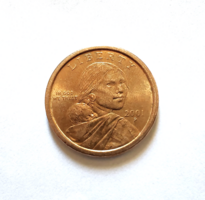 USA "Sacagawea" 1 Dollár 2001 P.