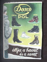 Berény-Bortnyik Dorco Pol cipőreklám