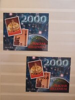 Millenium emlékív párban