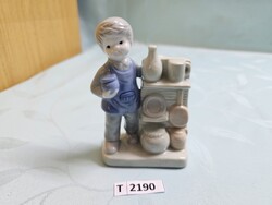 T2190 GDR fiú edényekkel