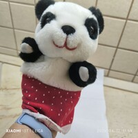 Plush Koala Puppet with Silk Dress for Sale! Length 25 cm