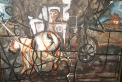 IGAZOLÁSSAL AUKCIÓS CSODÁS MAROSÁN GYULA  / 1915-2003 / KÉP: CIRKUSZ II.