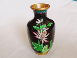 Váza rekeszzománc cloisonné cloisonne cloisone 10cm
