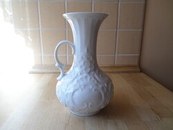 Wunsiedel Bavaria fehér porcelán váza 19,5 cm