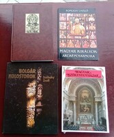 MAGYAR KIRÁLYOK ARCKÉPCSARNOKA  MAGYAR SZÉKESEGYHÁZAK BOLGÁR KOLOSTOROK  A KERESZTÉNY MŰVÉSZET LEXIK