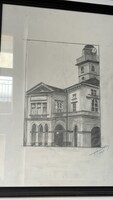 Miskolc 1998 ceruza rajzok