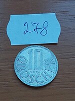 AUSZTRIA 10 GROSCHEN 1976 ALU.  278