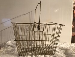 KOSÁR - FÉM - 33 x 22 x 21 cm - OSZTRÁK - RÉGI - HIBÁTLAN