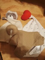 Pelenka anyagú szundikendők 040. (Ergee, Babydream) - Diaper material naps 040. (Ergee, Babydream)