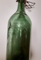 Hollóházi glass flask