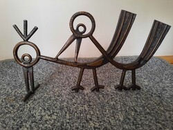 Percz János bronz madarak