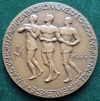 Reményi József: 200 éves a magyarországi szabadkőművesség, 1949, érem