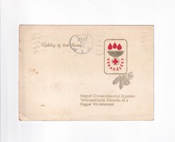 R:35 BÚÉK véradásért képeslap 1982