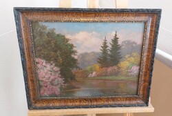 (FBL6) Tordai Székely Mihály festmény 48x39 cm kerettel