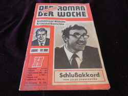 Der Roman der Woche -- A hét regénye  .  Regényújság német nyelven