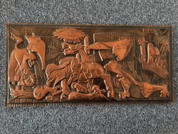 Picasso réz falikép (42,5 ×20 cm)
