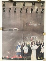 A mama százéves - rendező: Carlos Saura, főszereplő: Geraldine Chaplin - MOKÉP filmplakát, 1982