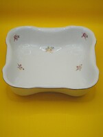 Régi Zsolnay porcelán tálaló tál