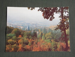 Képeslap,Parádsasvár,Parád,Kastélyszálló,SZOT gyermeküdülő,község látkép,részlet,1975-