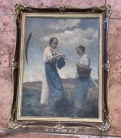Lunyák Ottó :  A földeken