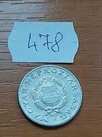 MAGYAR NÉPKÖZTÁRSASÁG 1 FORINT 1977  ALU.  478