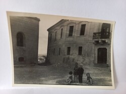 Régi eredeti fotó Veszprém utcakép  kb. 1960-es évek eleje,  9x6cm