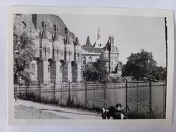 Régi eredeti fotó Budapest, Városliget - Vajdahunyad vára 1970-es évek