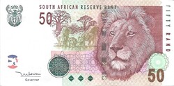 50 rand 2005 Dél Afrika aUNC 2.