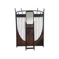 Szecessziós bécsi Thonet előszobafal - 52528
