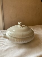 Herendi fehér kicsi levesestál 23 cm