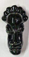 S. Szőnyi- art deco kerámia maszk