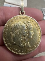 1879 ezüst 2 forint medál gulden
