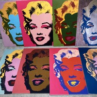 The Andy Warhol Foundation; Luminaries Library: Marilyn Monroe képek