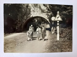 Régi fotó, Lillafüred  - séta az úton 1970-es évek
