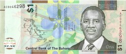 1 dollár 2017 Bahama szgetek Bahamák