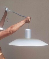 Exkluzív, nagyon értékes mennyezeti lámpa búra, eredeti tartozékaival!