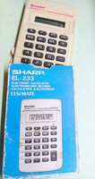 Sharp retró számológép.