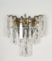 Art deco falikar - különleges csiszolt függőkkel