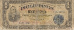 1 peso 1944 Fülöp szigetek